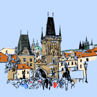 Johnny in Prague
