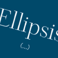 Ellipsis (…)