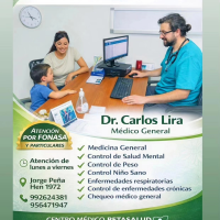 Dr. Carlos Lira Médico General atención a niños y adultos