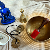 Harmonizace zvukem tibetských mís