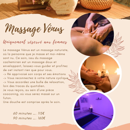 Massage Vénus 60 minutes
