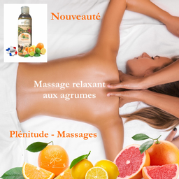 Massage relaxant aux agrumes  1h30 (Cabinet de Montrottier)