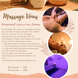 Massage Vénus 90 minutes