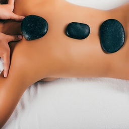 Massage pierres chaudes 1h