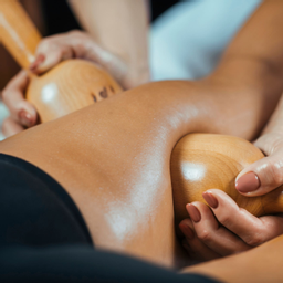 1h Massage minceur - Madérothérapie 30 mn + massage drainant 30